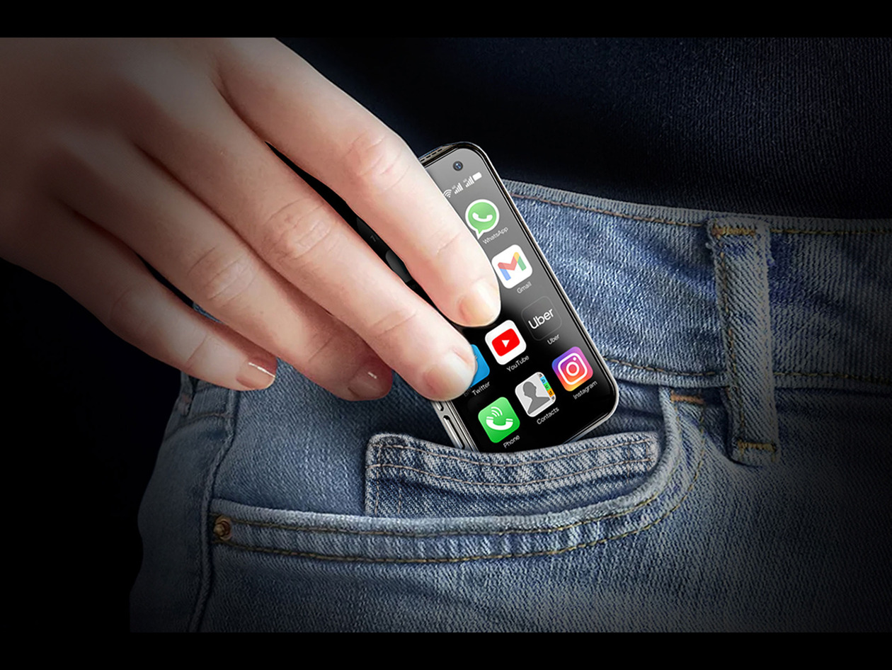 Big smartphones might be out—the NanoPhone fits in your pocket and is less than $90