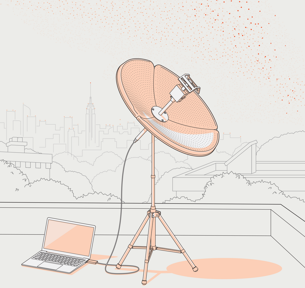 Listen to Weather Satellites—or the Universe—With the Versatile Discovery Dish