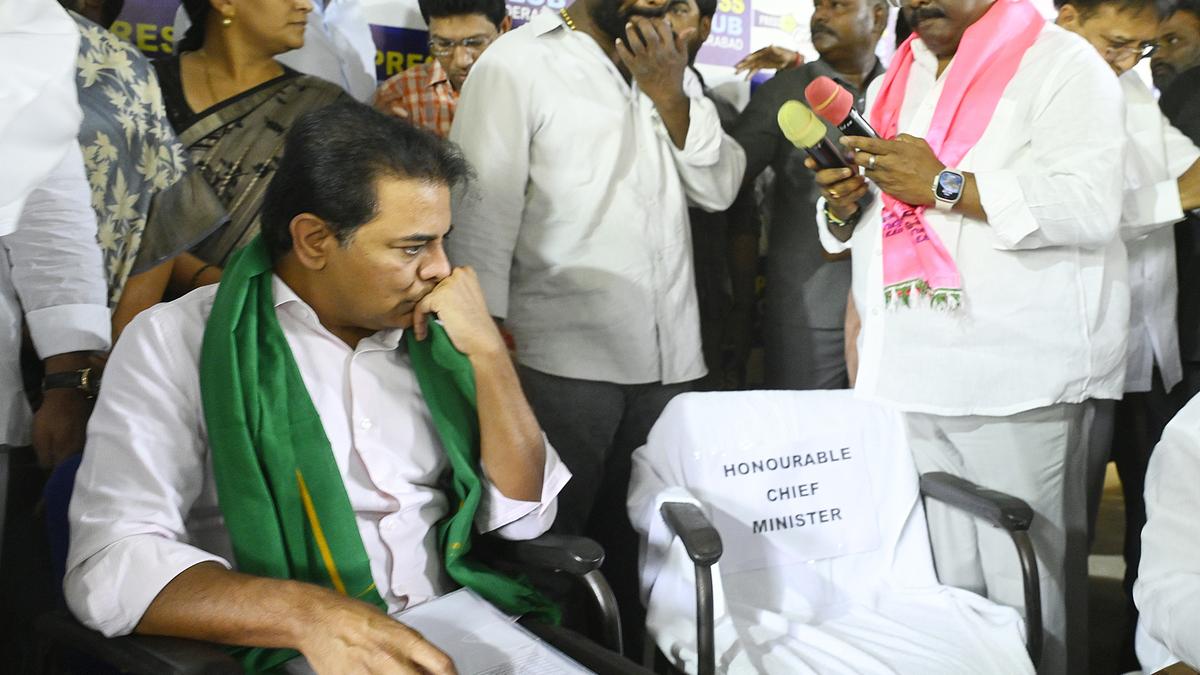 after-accepting-cm-revanth’s-challenge,-ktr-goes-to-press-club-for-debate-on-river-water-allocation