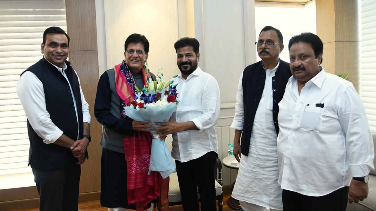 support-zaheerabad-industrial-smart-city,-cm-appeals-to-piyush-goyal