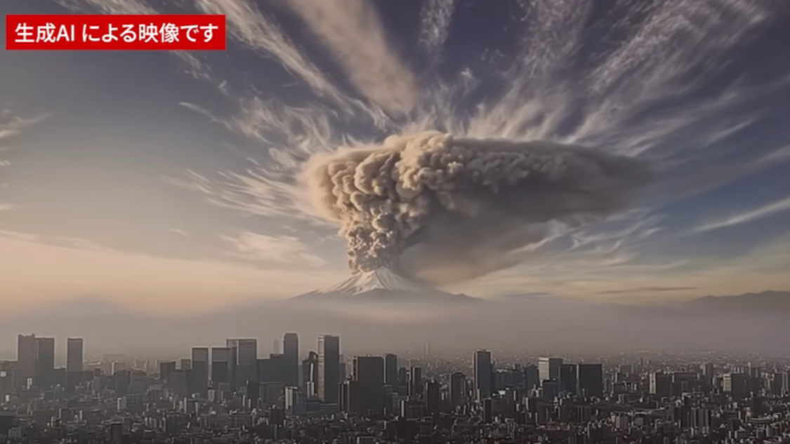 See what would happen to Tokyo if Mount Fuji erupted ‘without any warning’ in new AI-generated video