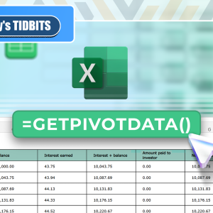 How to Use the GETPIVOTDATA Function in Microsoft Excel