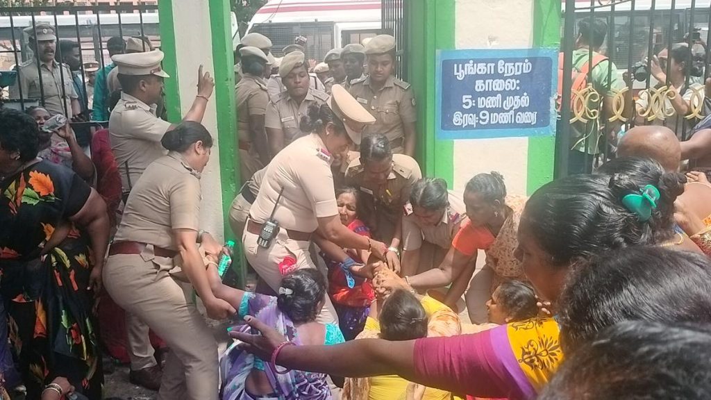 Chennai: Over 300 Conservancy Workers Detained During Protest at May Day Park