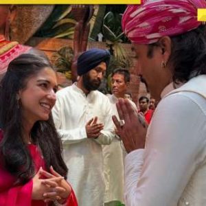 Mukesh Ambani’s daughter-in-law Radhika Merchant impresses all with her simplicity during Ganesh Chaturthi celebration: Simple suit, humble namaste and…