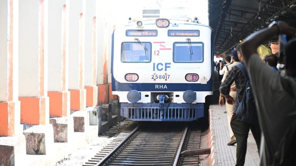 Sealdah Division introduces three AC local trains in West Bengal