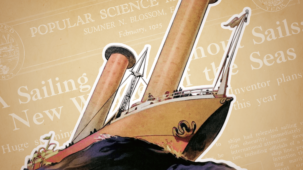100 years ago, ‘ghost ship’ sails baffled Einstein—now they’re making a comeback