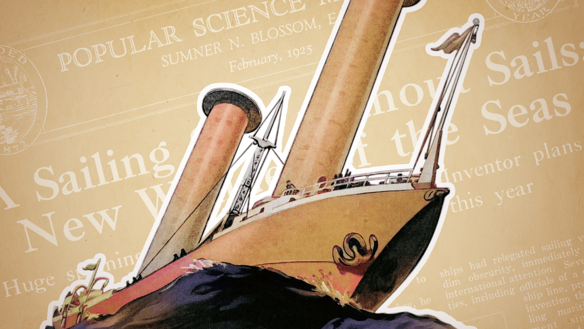 100 years ago, ‘ghost ship’ sails baffled Einstein—now they’re making a comeback