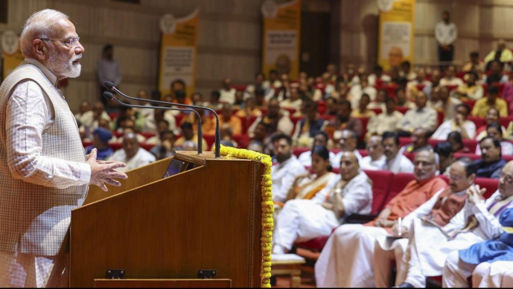 PM Modi to cast first vote in vice-presidential election