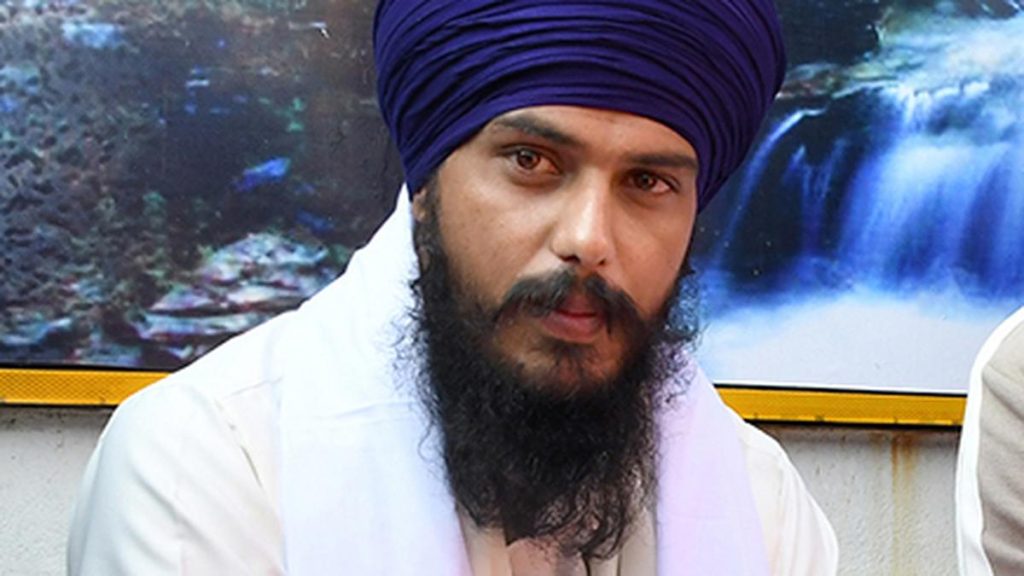 Punjab MP Amritpal Singh casts vote for V-P election from Assam jail