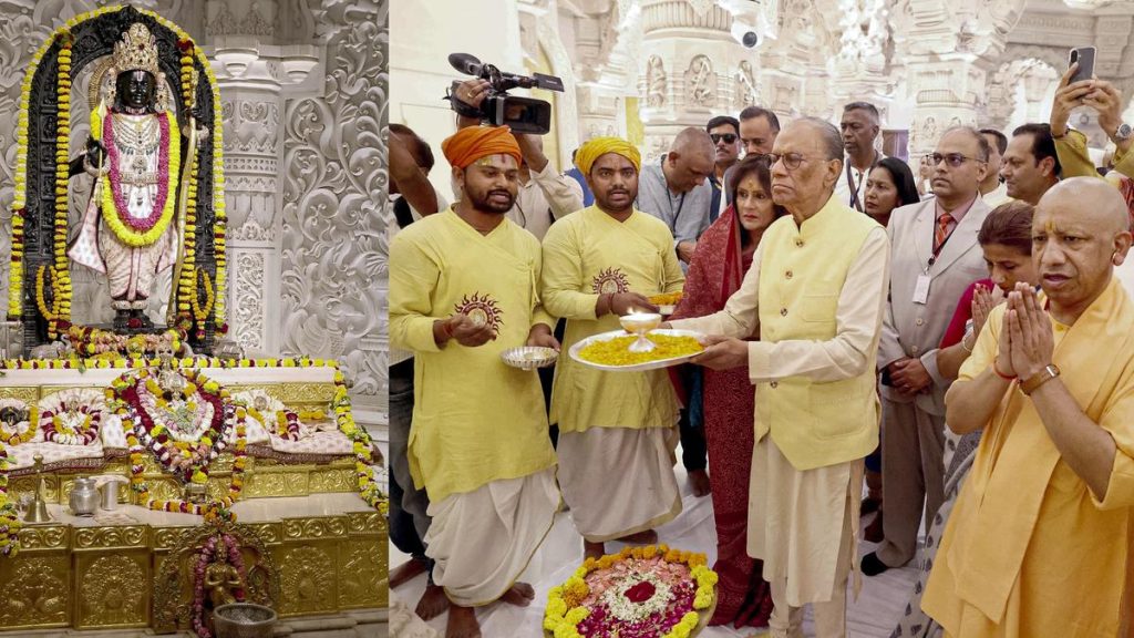 Mauritius PM Visits Ayodhya, Prays at Ram Temple