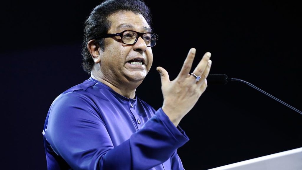 Raj Thackeray Targets Amit Shah and Son in Cartoon on Indo-Pak Match