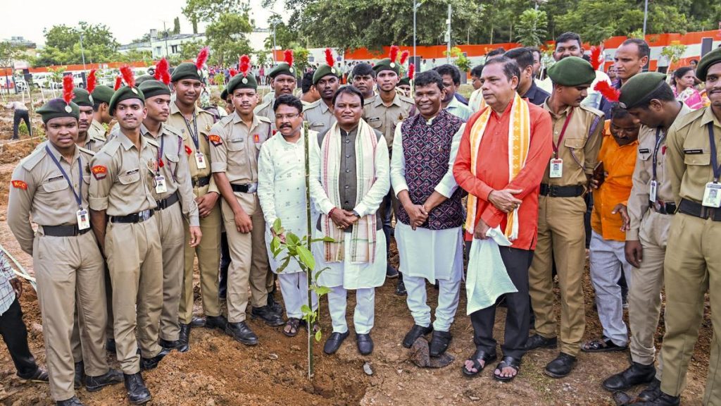 Odisha Plants Over 1 Crore Saplings to Mark PM's Birthday: CM Majhi
