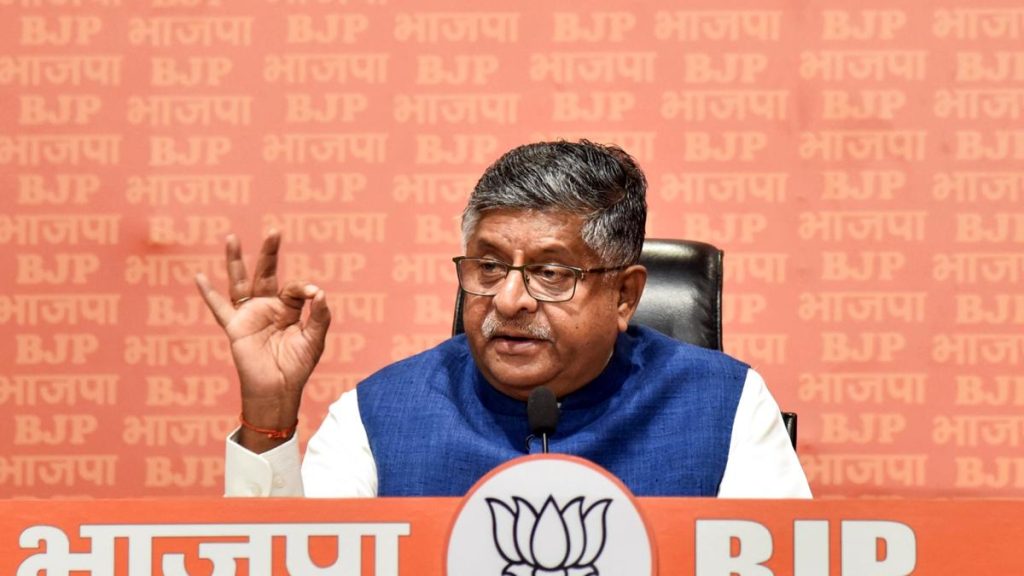 Rahul Gandhi systematically, deliberately trying to weaken democracy, says Ravi Shankar Prasad