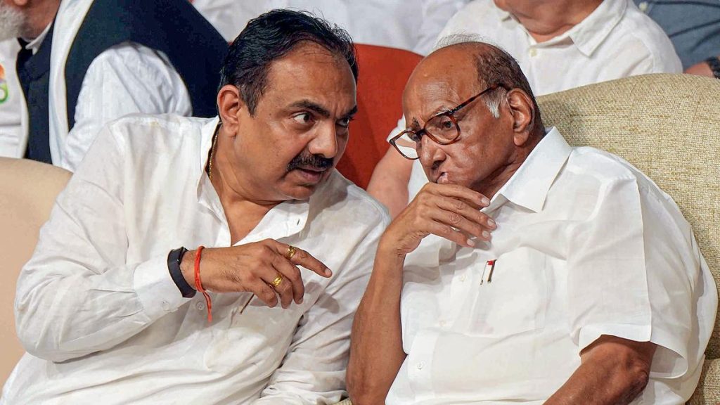 Sharad Pawar calls Maharashtra CM Fadnavis to disapprove of BJP MLA's remarks about NCP (SP) leader Jayant Patil