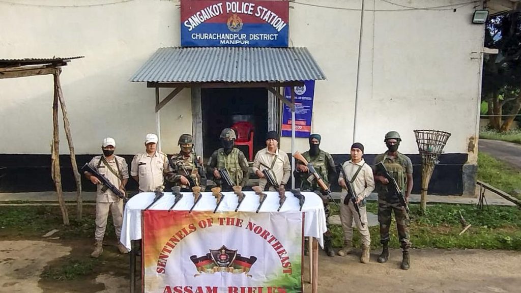 2 detained in Manipur over ambush on Assam Rifles' convoy